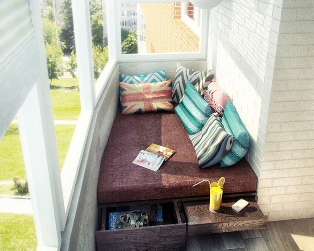 Мягкая мебель на балкон