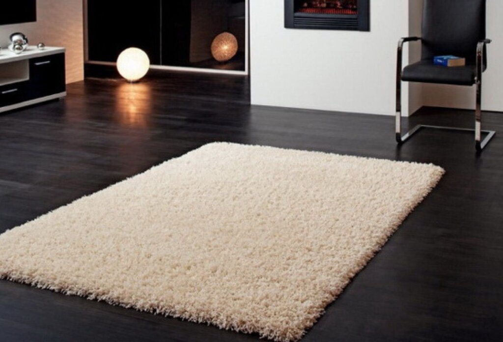 A soft long-pile carpet