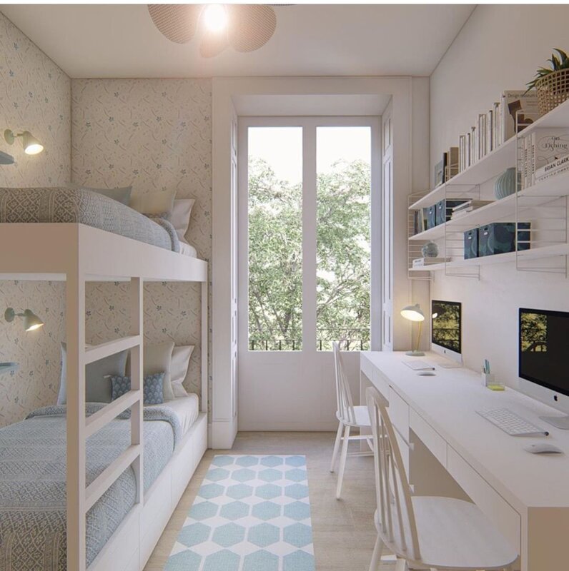 A small children's room for two