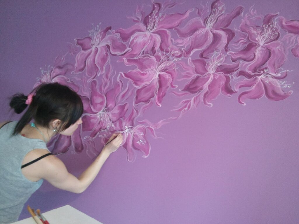 Объемная краска для стен