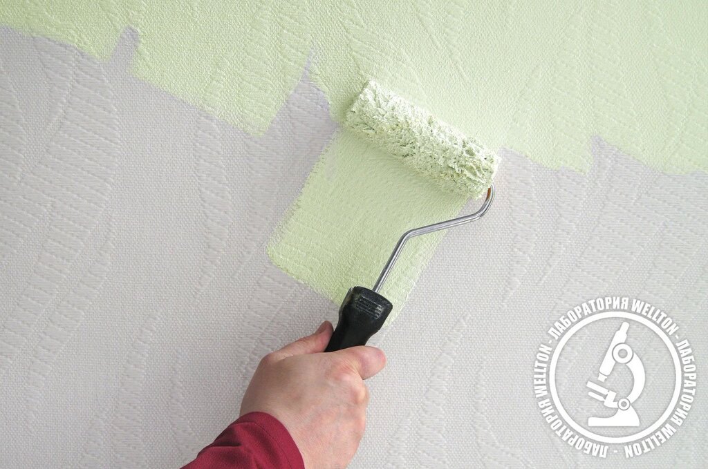 Paintable wallpaper mesh