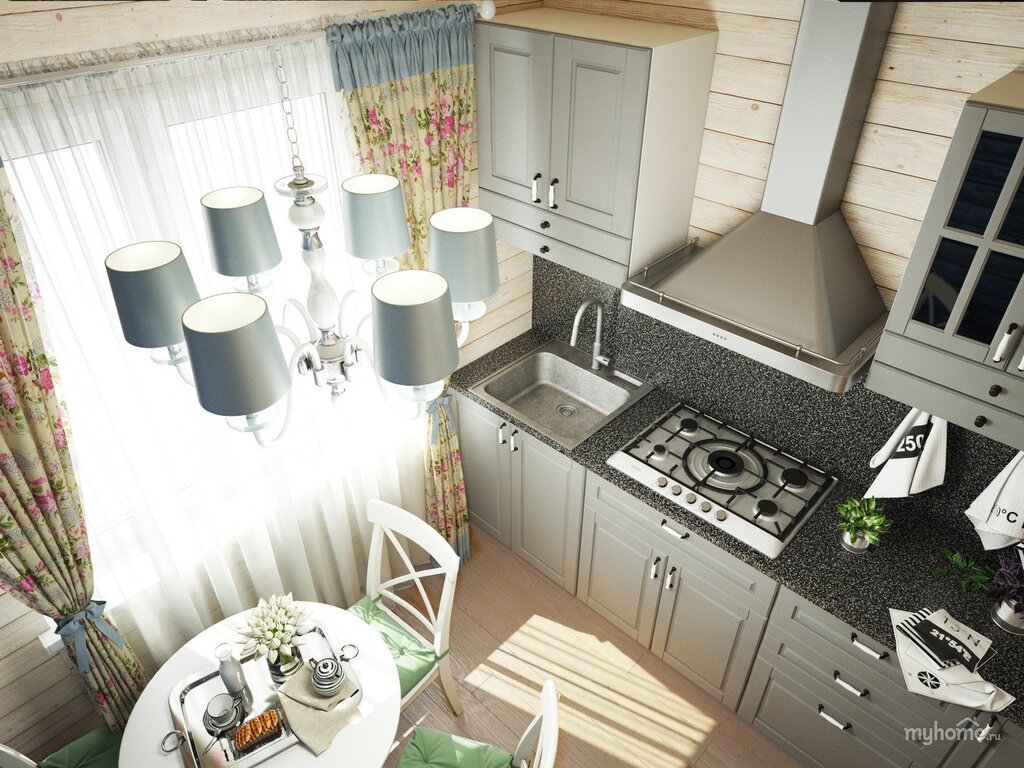 Arranging a small kitchen