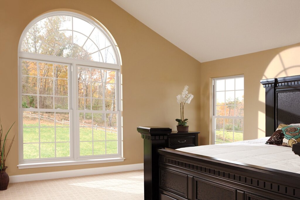 Arched window