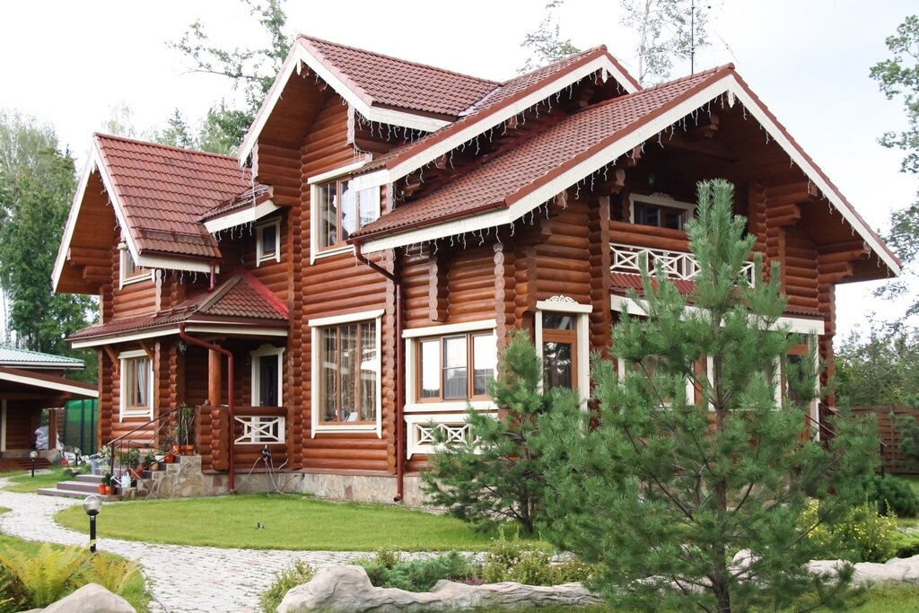 Turnkey finishing of wooden houses