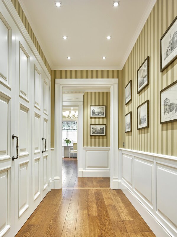 Decorative wall panels for the hallway