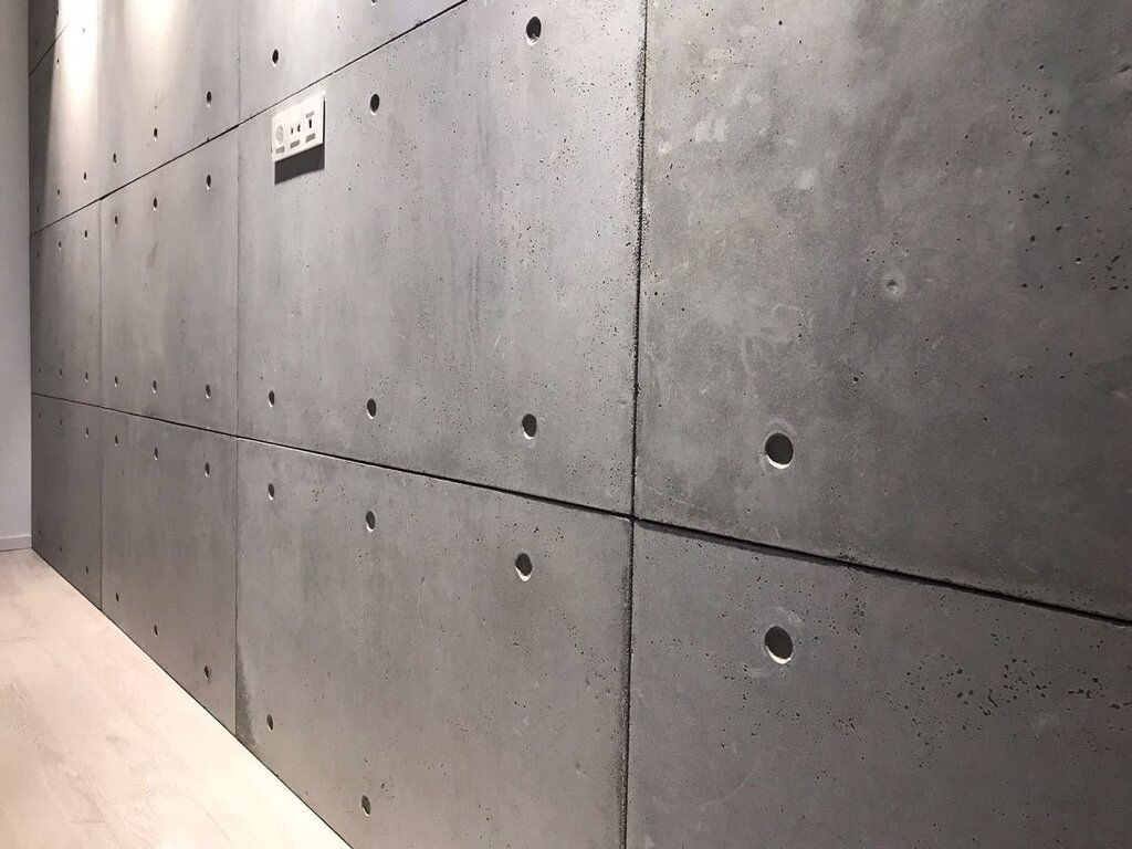 Панели под бетон в стиле лофт