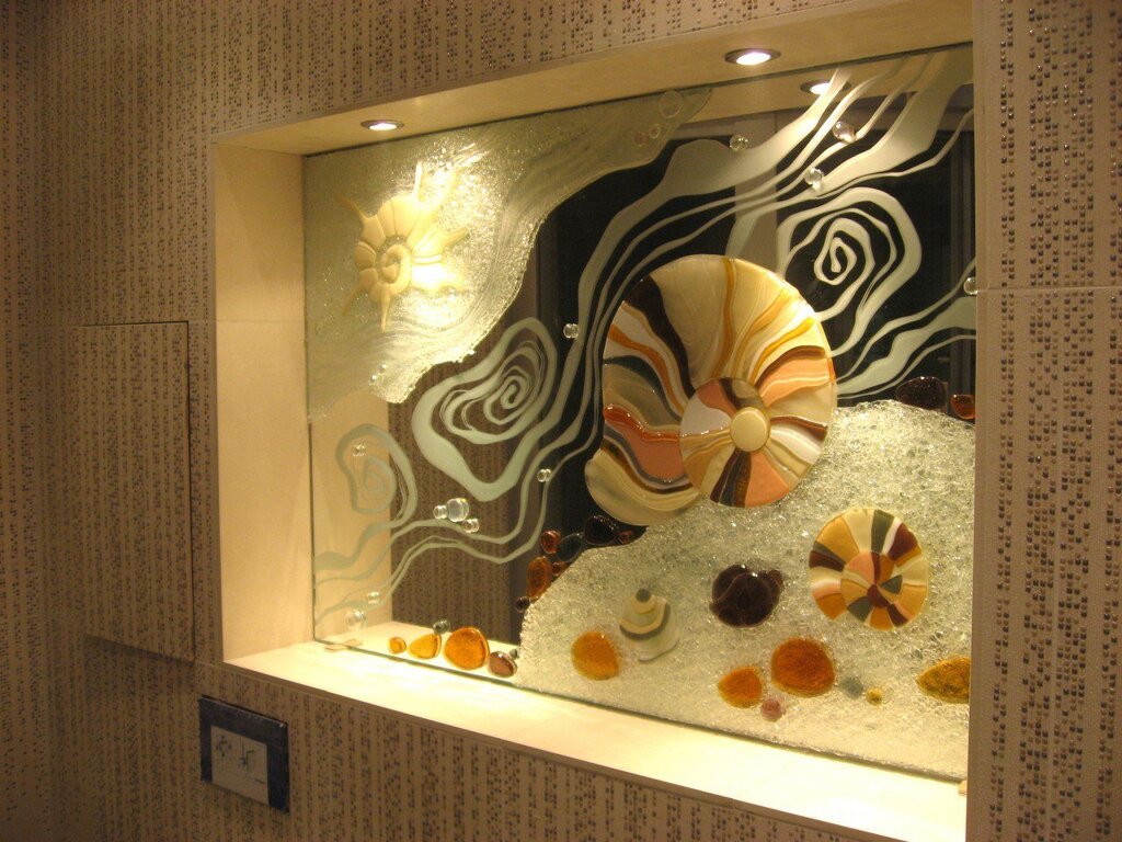 Glass panel