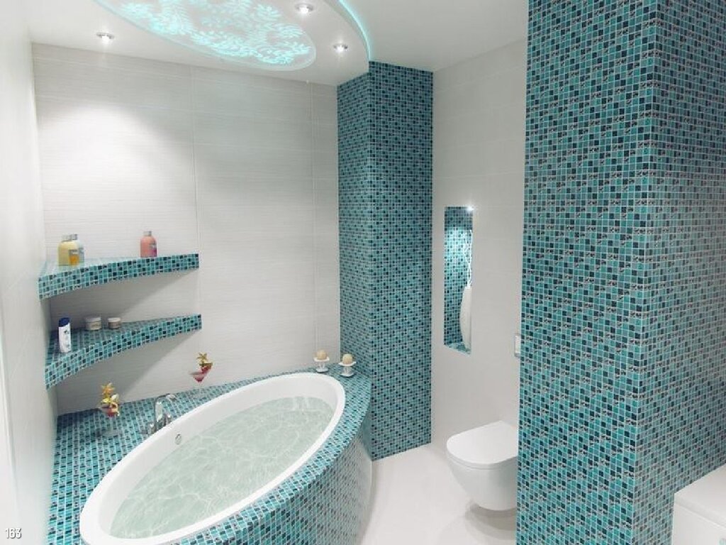 Пластиковая мозаика для ванной