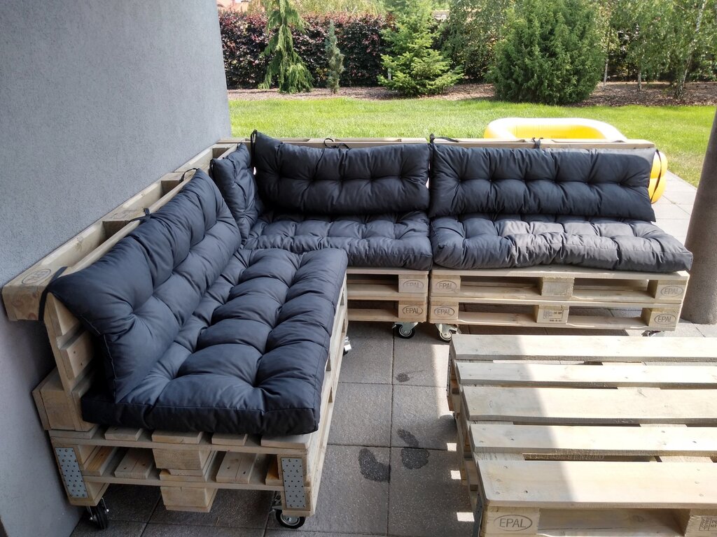 Outdoor furniture cushions