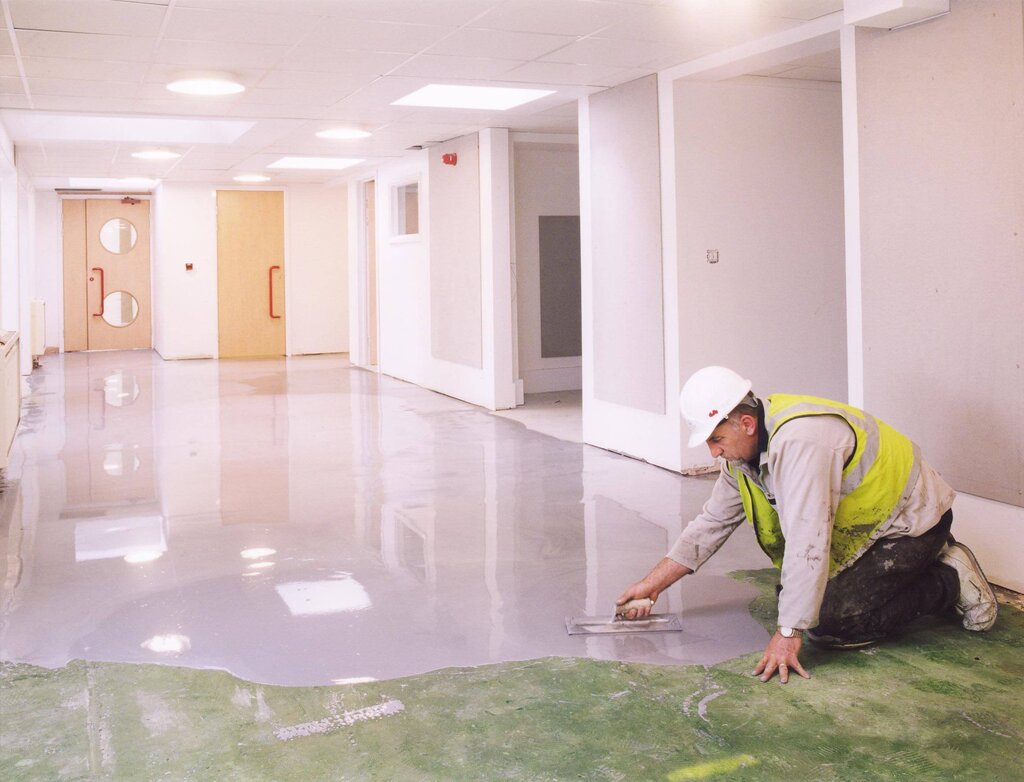 Polymer floors in the apartment