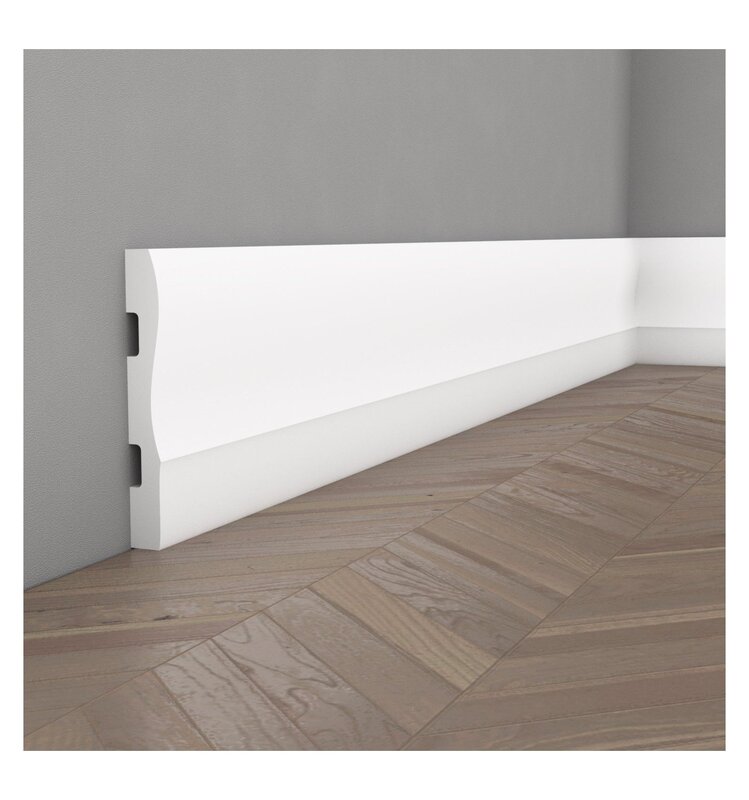 Polypropylene floor skirting boards