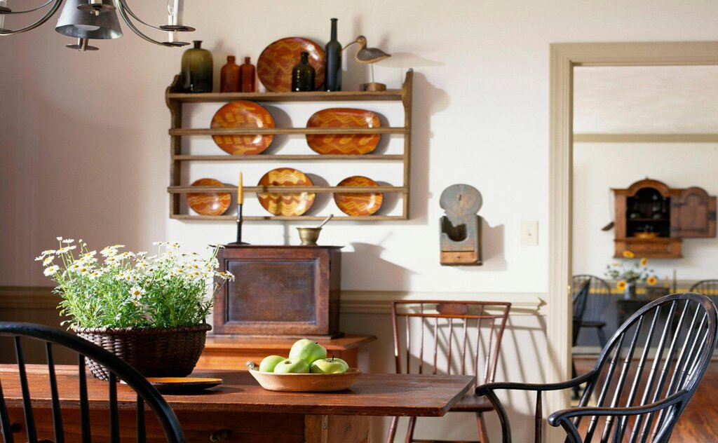 Rustic-style shelf