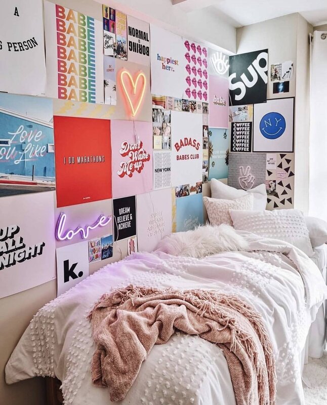 Posters for a teenage girl's room