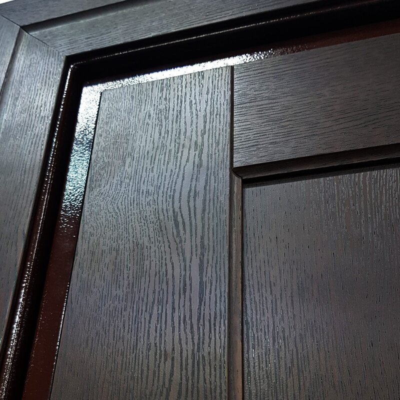 PVC film for doors