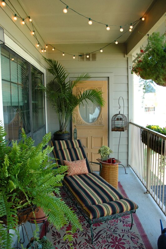 Garden on the balcony