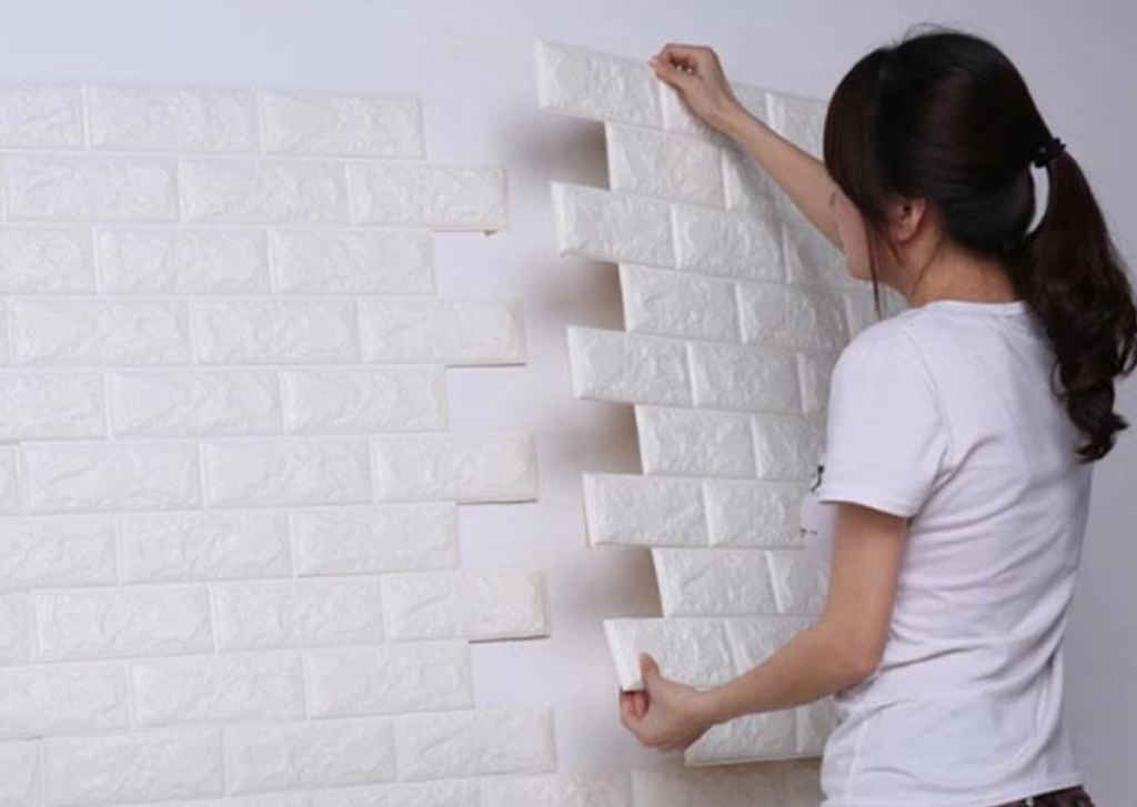 Самоклеящиеся блоки для стен