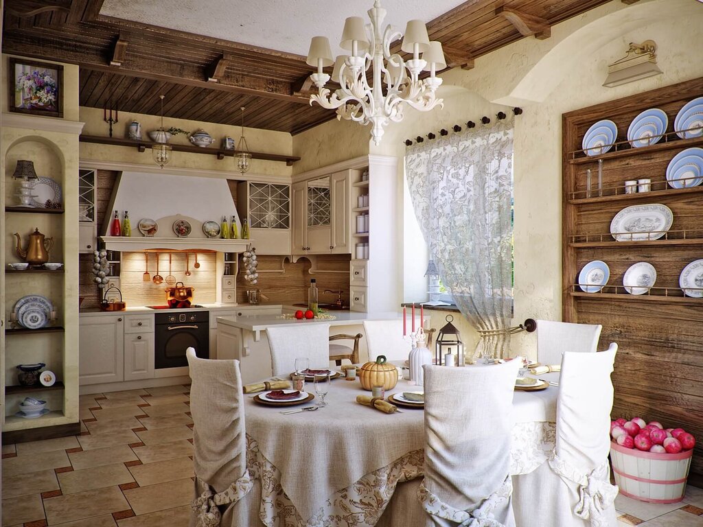 Country style in the interior