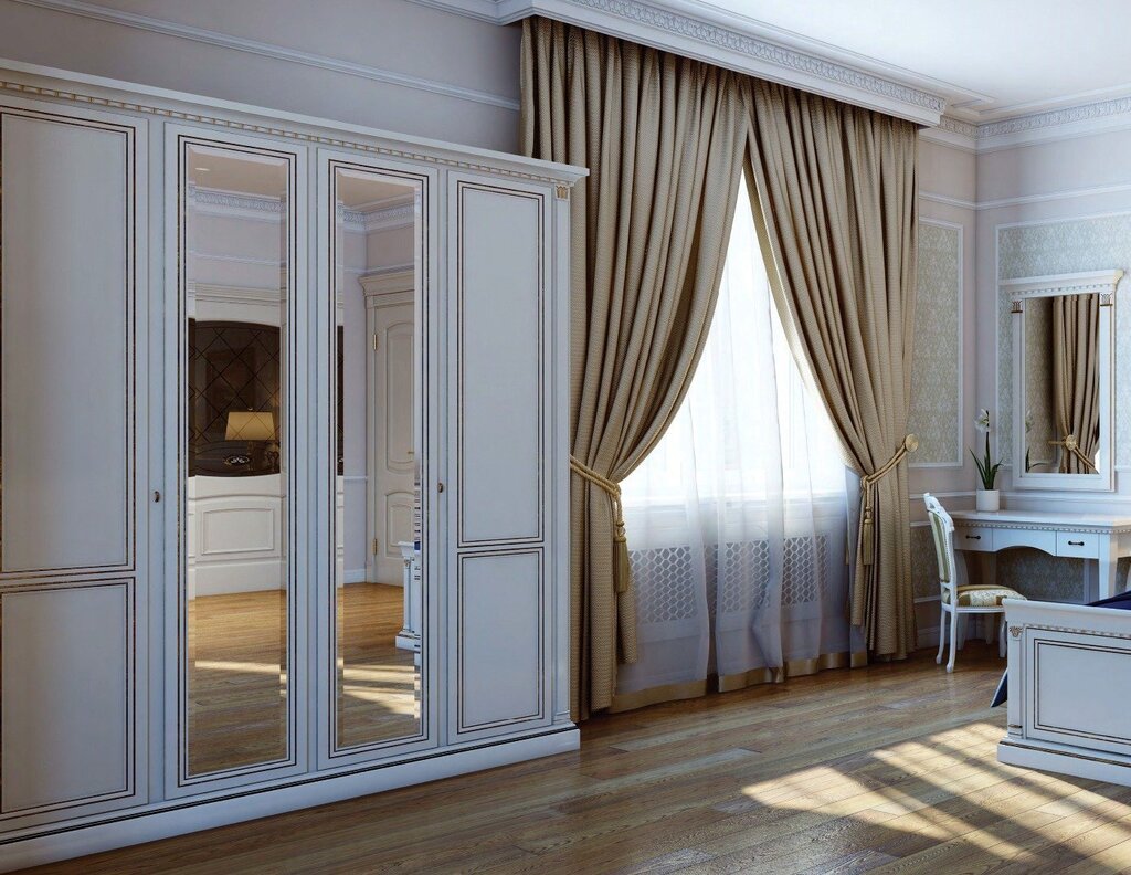 Шкаф для спальни в классическом стиле