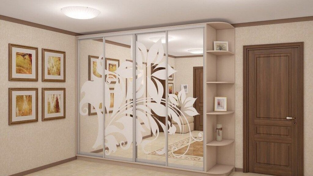 A wardrobe for the hallway without a mirror