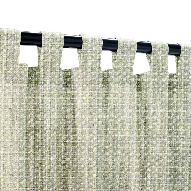 Curtains with velcro loops