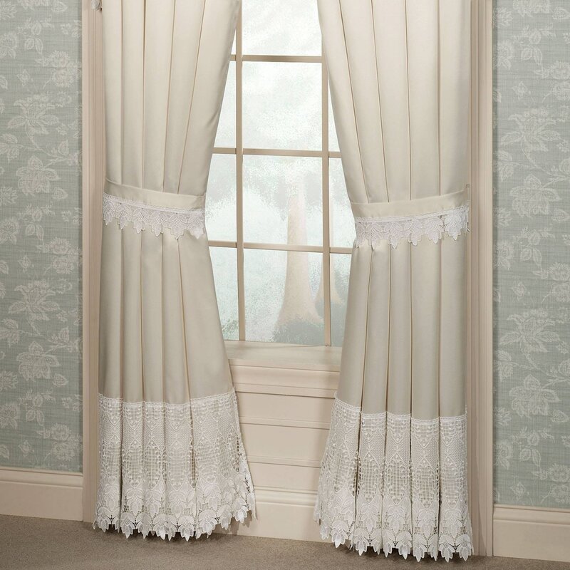 Lace curtains