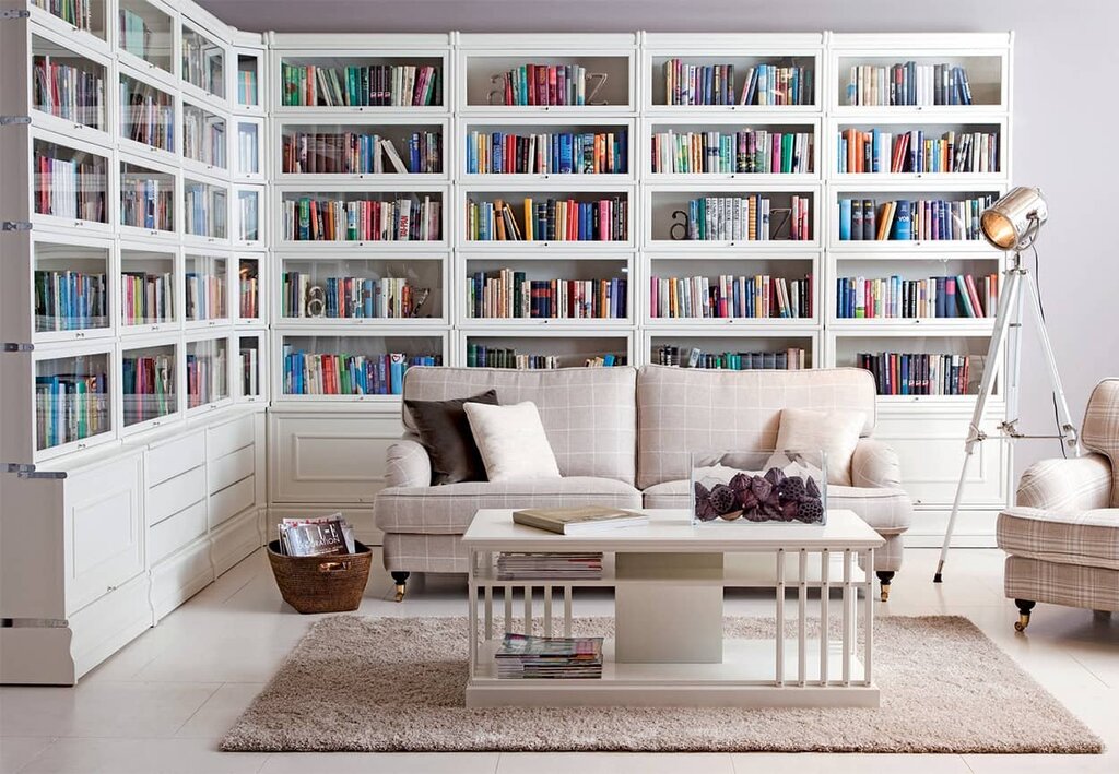 Swedish bookshelves