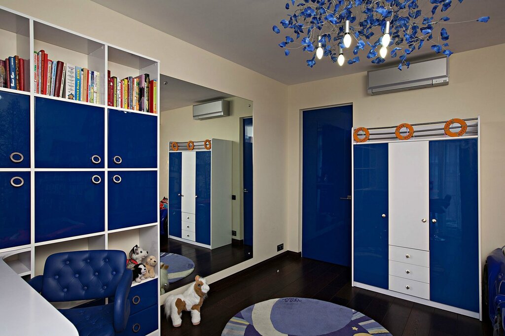 Blue children's room