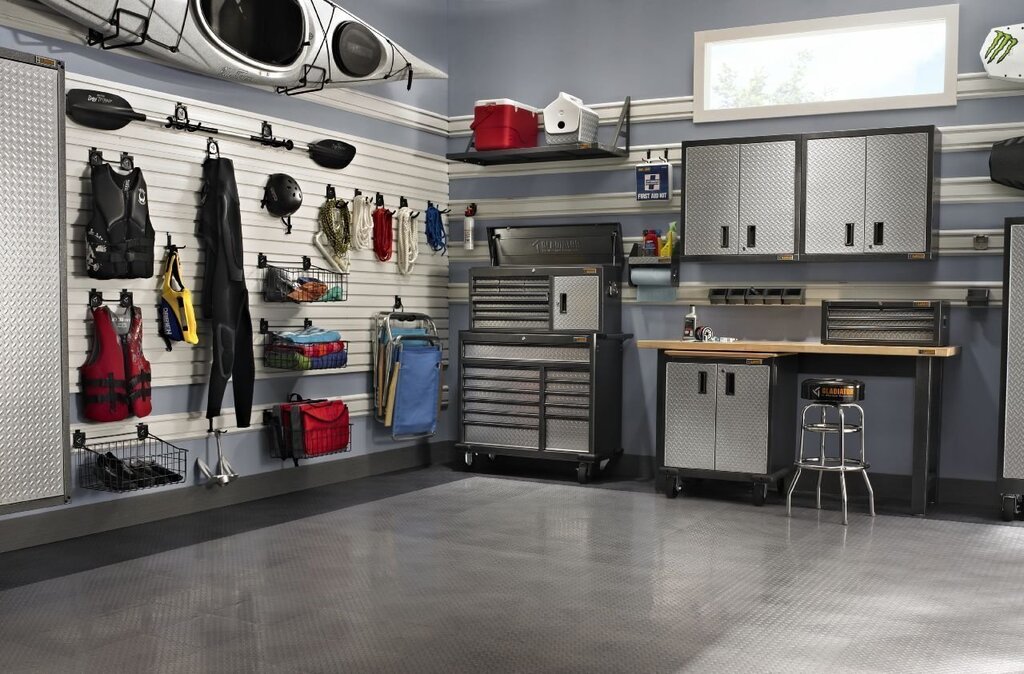 Garage storage systems