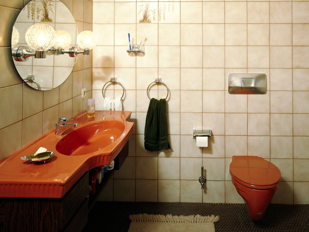 Советская ванная комната