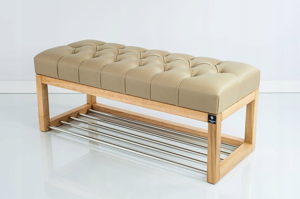 Modern bench for the hallway