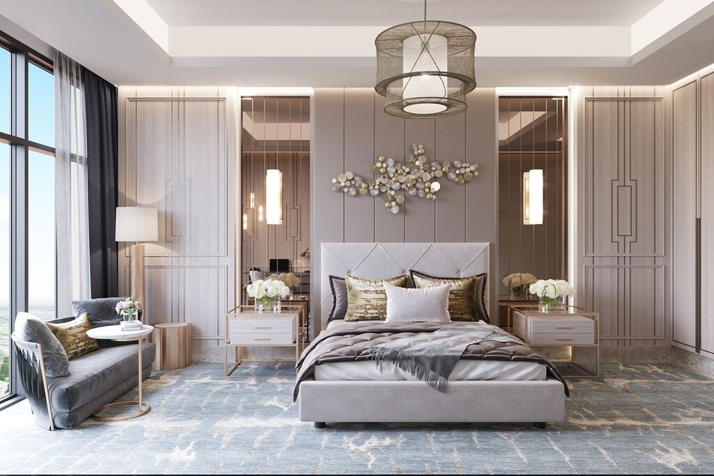 Modern bedroom