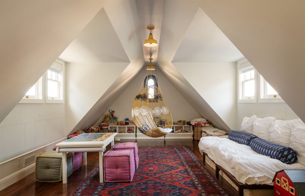 Attic bedroom