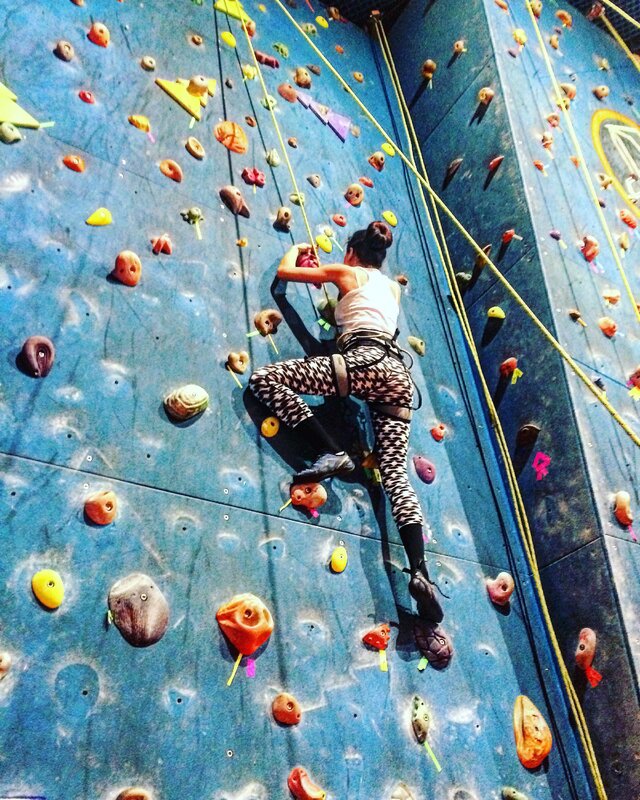 Climbing wall