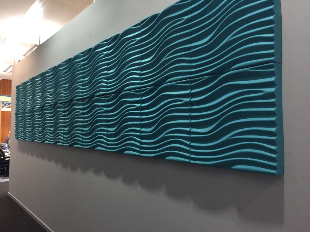 Стеновые панели волна