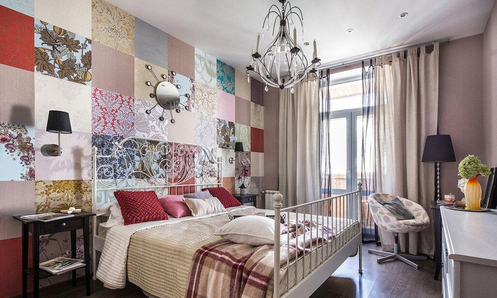 Patchwork style in interior design