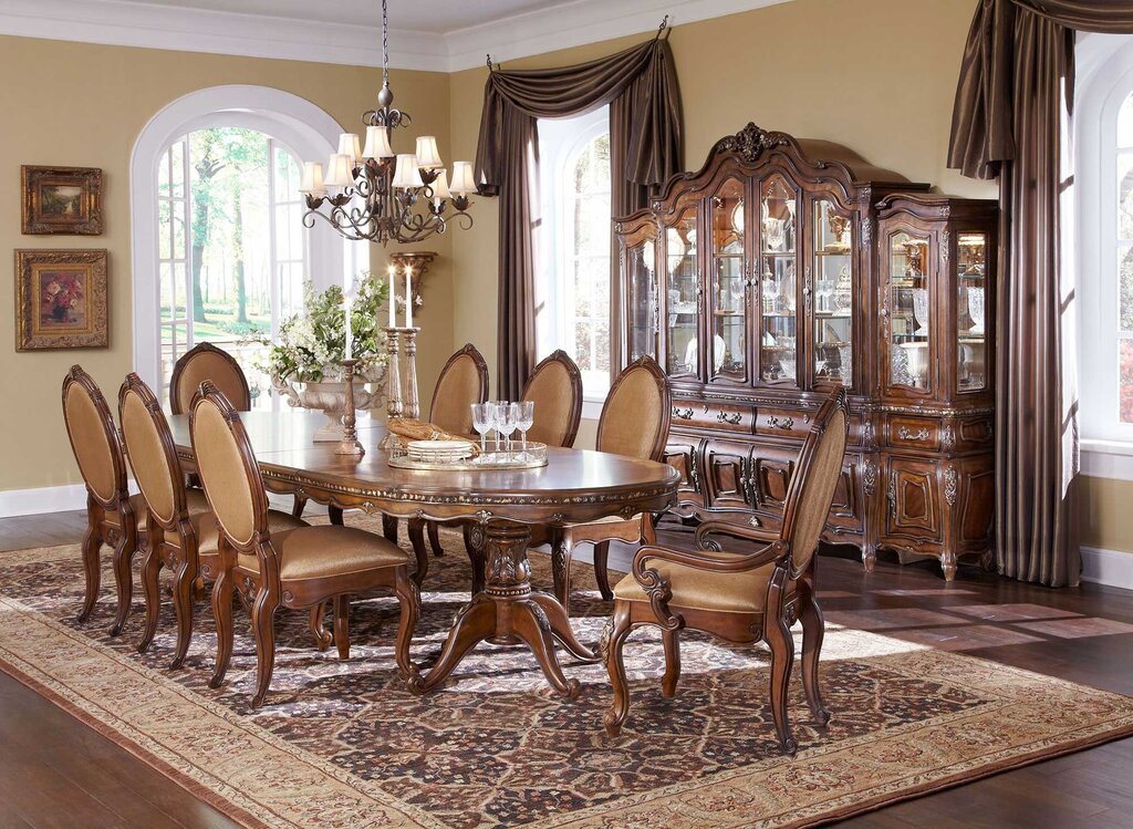 Tables and chairs for the dining room