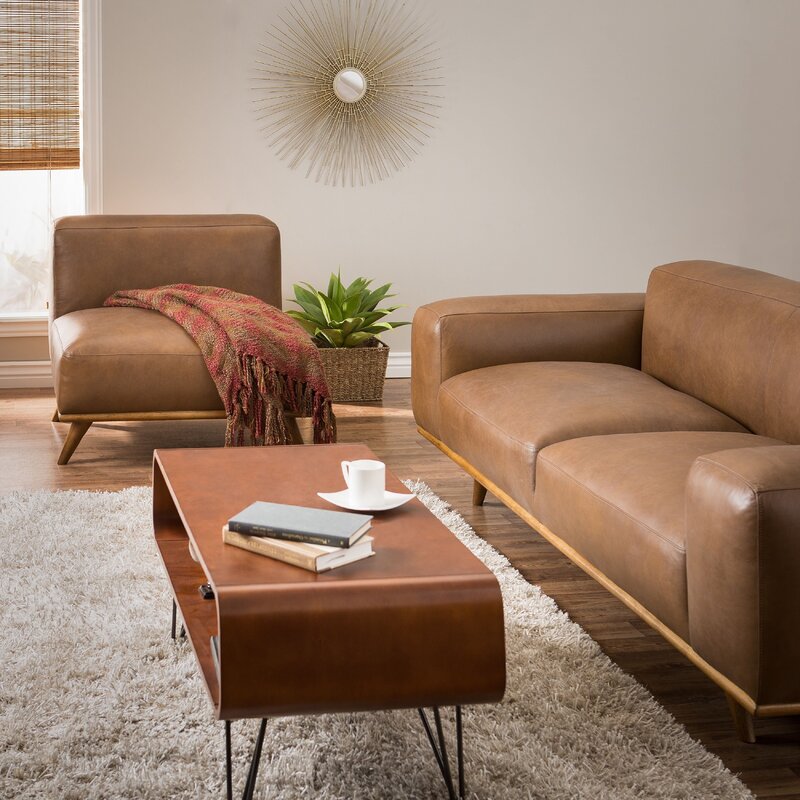 Light brown sofa