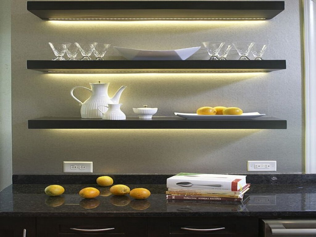 LED shelf lighting 15 фото