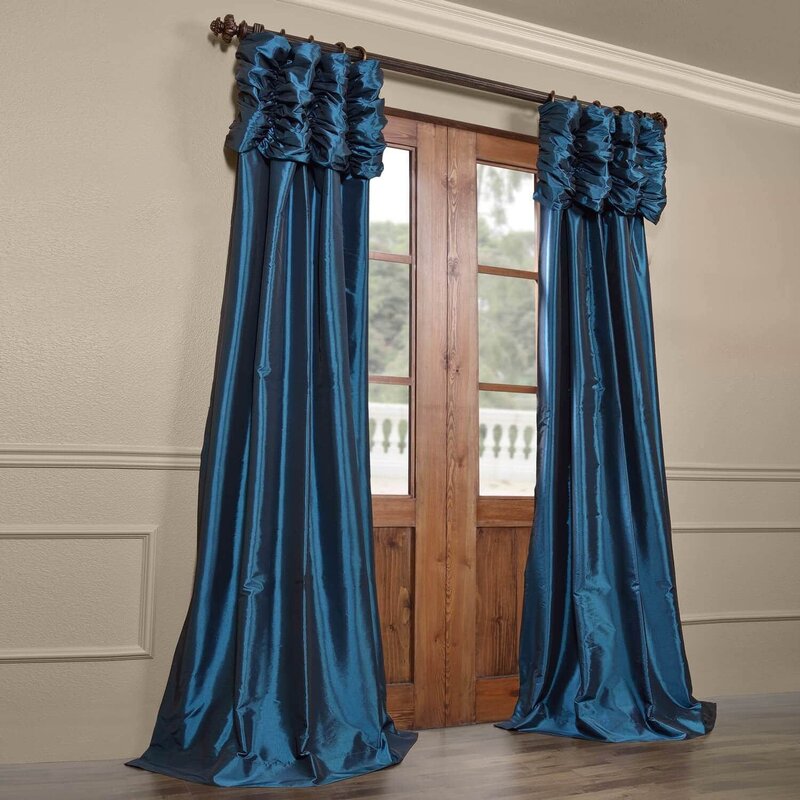 Taffeta fabric for curtains