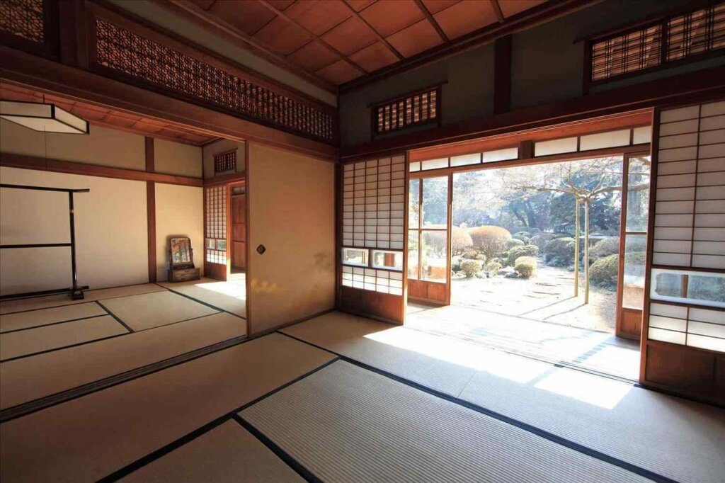 Традиционный японский дом внутри