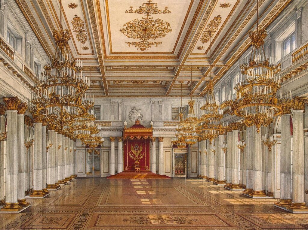 The Throne Room of the Hermitage