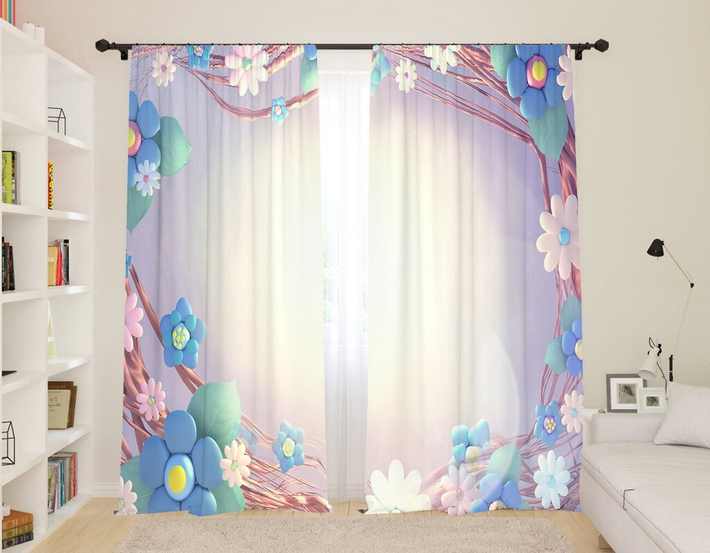 Tulle and curtains for the children's room