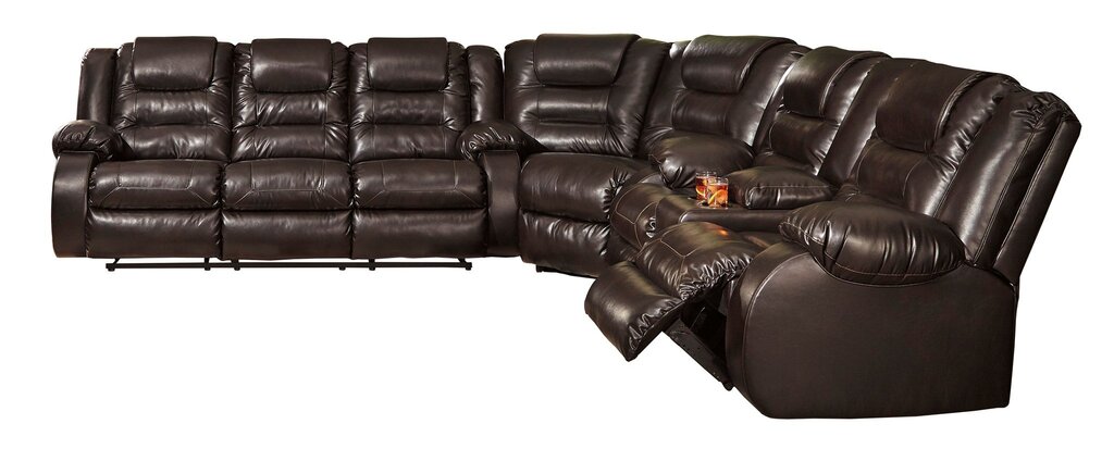 Corner recliner sofa