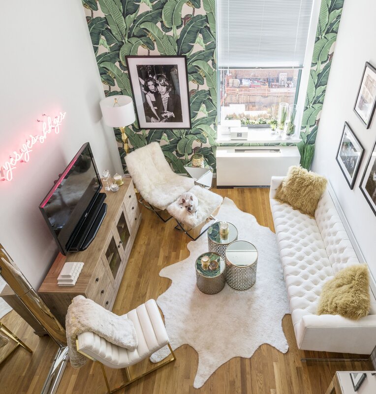 Cozy interiors of small apartments