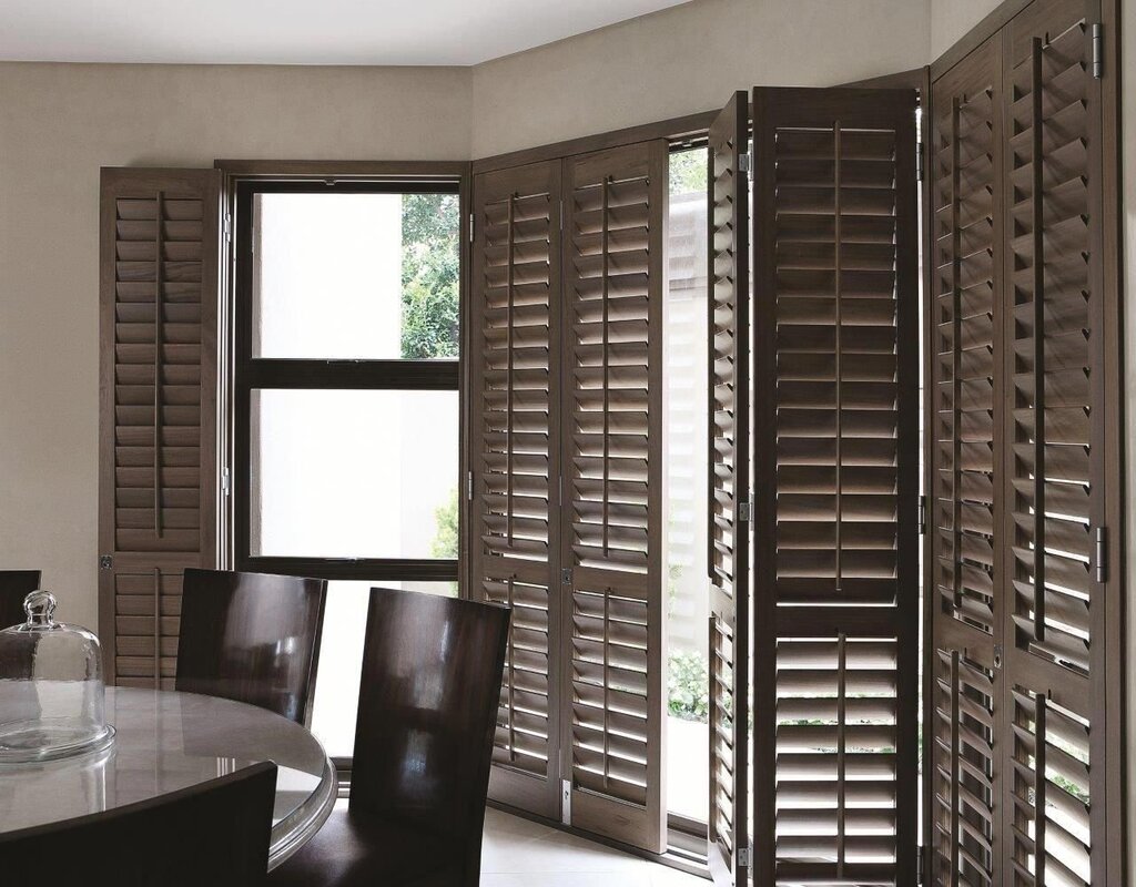 Internal window shutters