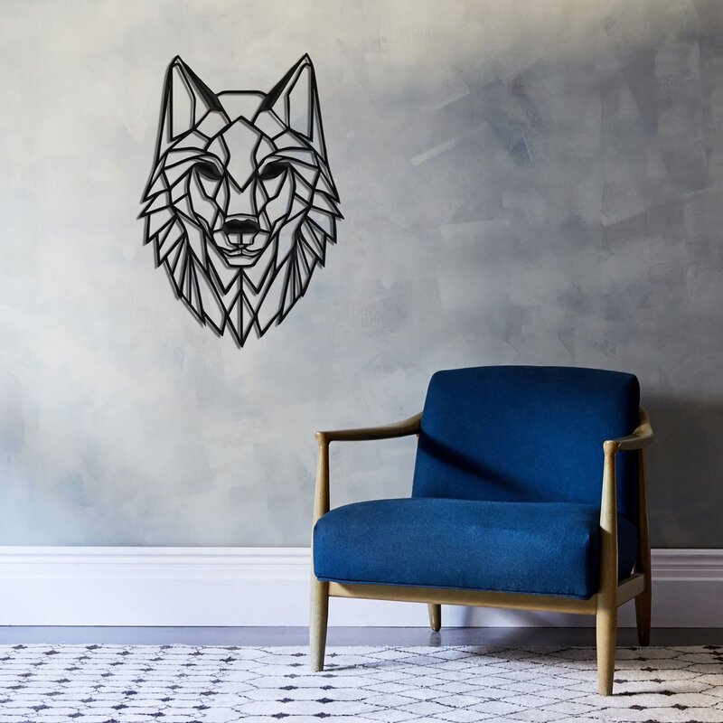 Волк панно на стену