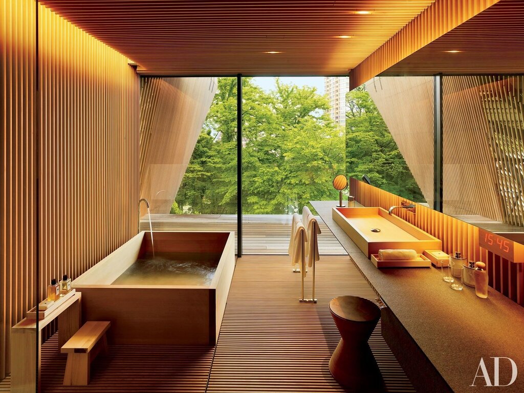 Японская ванная комната