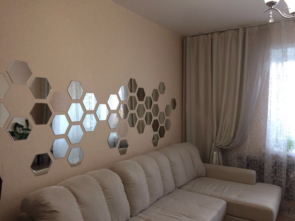 Mirror panel honeycomb