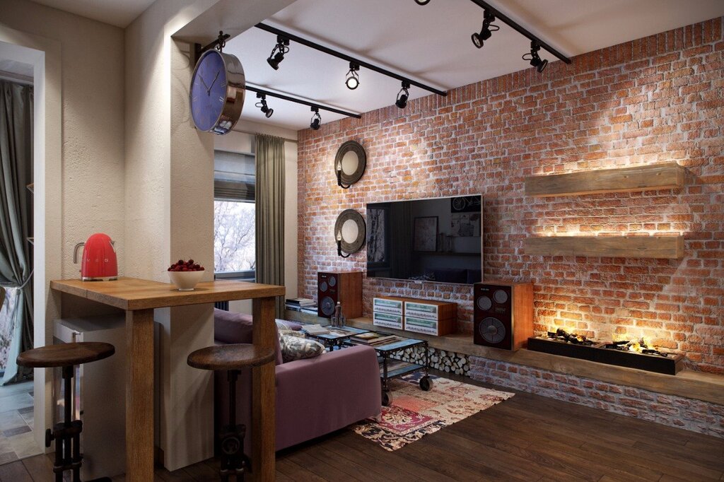 Loft-style recreation area